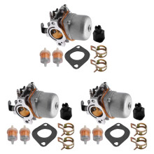 3X Auto Vergaser für Briggs & Stratton Walbro Lmt 5-4993 mit Dichtung Filter Kraftstoff Versorgung System Teile Vergaser