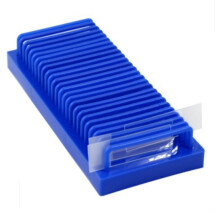 2X Rectangle Type Slide Drain Rack Electrophoresis Gel Glass Plate Drying Holder School Education Laboratory Equipment
