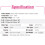 4X AFRC D1302  1.7G Large Torque  Digital Servo JST1.0 Connector for RC Model Drone Airplane Helicopter 4