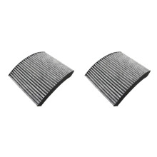 Engine Cabin Air Filter 64119237554 2Pcs for - F20 116I 118I F30 F31 F34 320I 328I F32 F33 F36 420I 428I 2010-2019