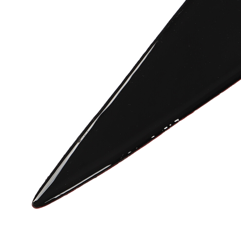 Soft Plastic Headlight Eyebrow Decor W204 Black 7055741841774