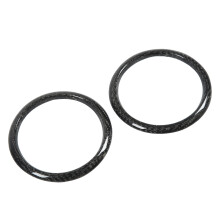 2pcs Carbon Fibre AC Vent Trim for Subaru BRZ