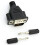 6X VGA Virtual Display Adapter Male Dummy Plug EDID Headless  Emulator Lock Plate 7