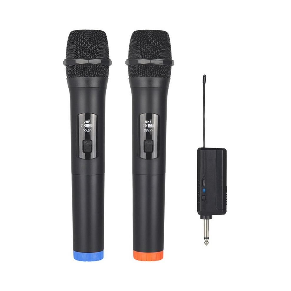 Wireless Microphone Dynamic Handheld Microphones Mic With Rechargeable Receiver For Party Church Show 4711785332892