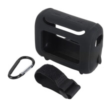 Custodia Protettiva In Silicone Antigraffio e Portatile per Altoparlante per GO 5 con Moschettone B