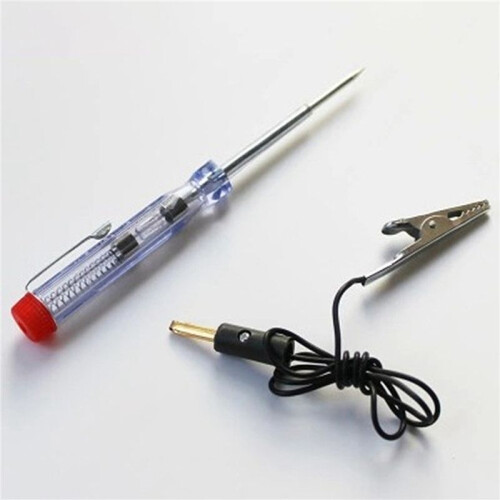 2X 6V 12V 24V  Probe Light System Test Probe Lamp Auto Car Light Circuit Tester Lamp Voltage Test Pen Detector 1