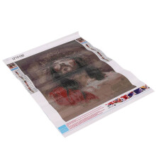 2X 5D Dipinti con Diamanti Fai da Te Gesù Cristo Nascita Pittura Murale 3D Diamante Modello Immagine Ricamo Adesivi Decorazioni Religiose