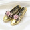 Broche de chaussure d'inspiration vintage unique, design léger, 5