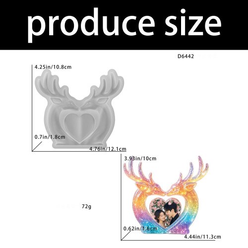 Creative Deer Silicone Mould For Projects And Decorative Candle 2