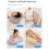 Memory Foams Pillow With Ice Silk Zippered Washable-Blue large 6