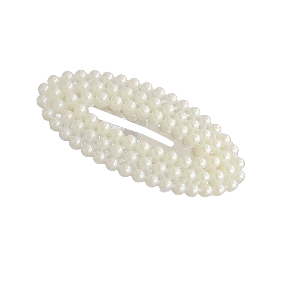 Cute Pearl Bang Barrettes