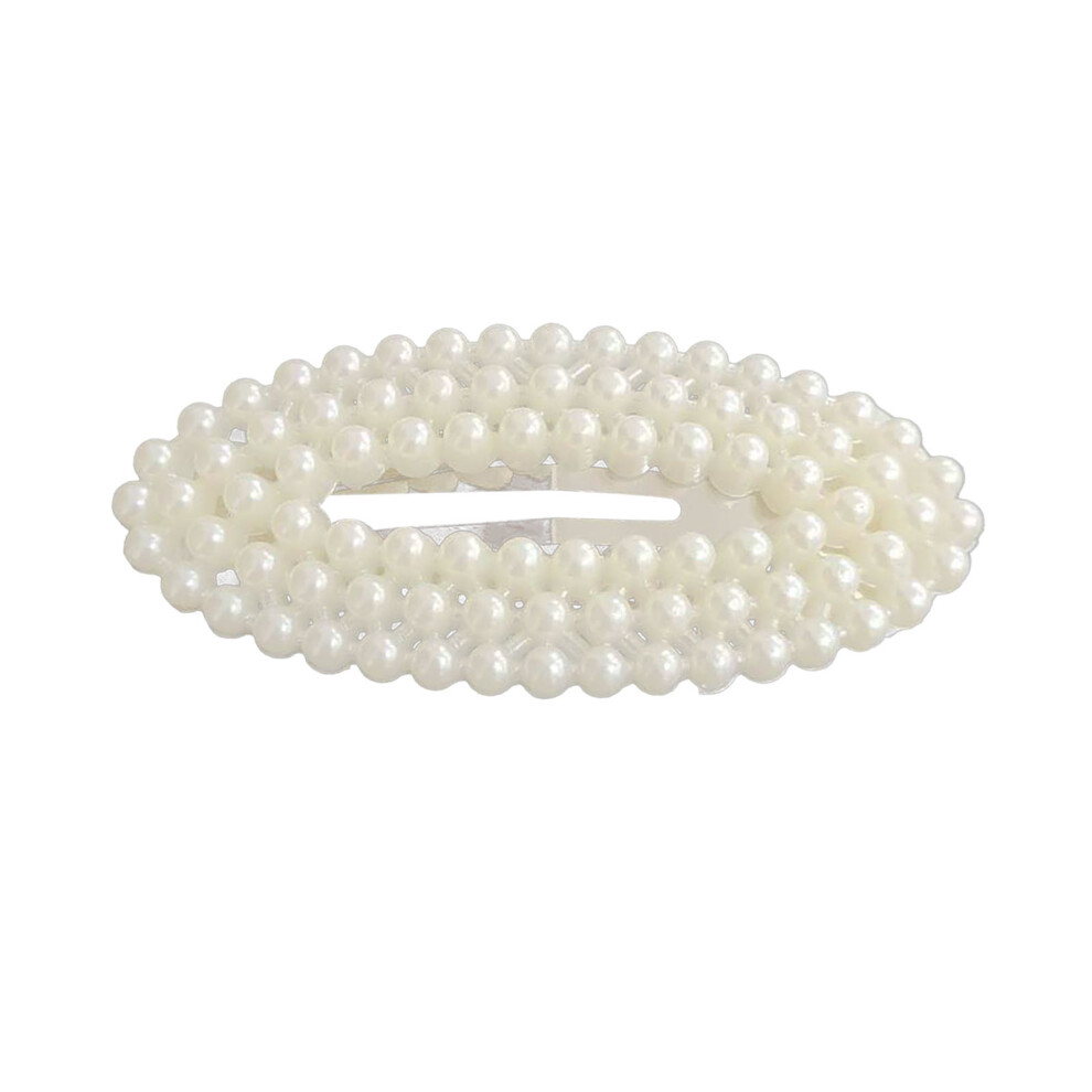 Adorable Pearl Bang Barrettes