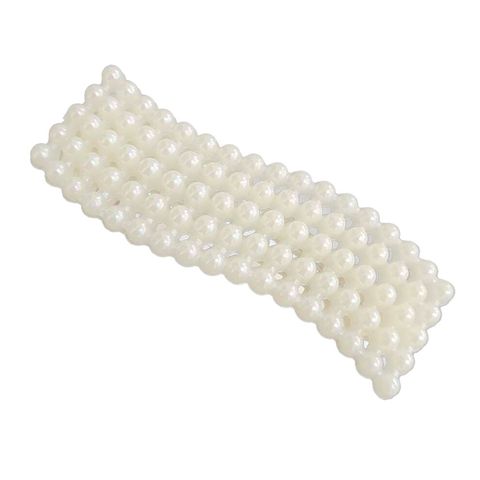 Cute Faux Pearl Bang Barrett