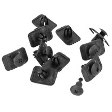 Liner Fastener Rivet Push Clips Retainer for 323 626 929 CX-9 Miata Millenia MPV MX-3 MX-6 Black, 200Pcs