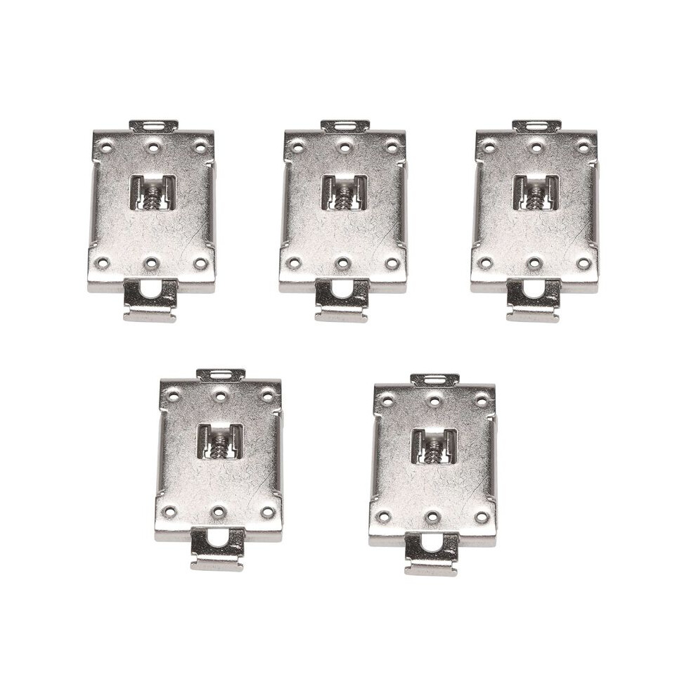 5X Din Rail Mount Bracket Equipment Rack G3ne G3na Electrical For Ssr R99-12 Fins 4712400198749