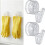 Dish Glove Clip with Suction Cup Easy Install Removable Transparent Plastic Wall Mounted Hook for Kitchen (2 Pcs) 3