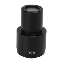 Microscope Eyepiece 0.5X C Mount Microscope Camera Adapter Lens 28mm for Industry Microscope Camera Eyepiece Lens