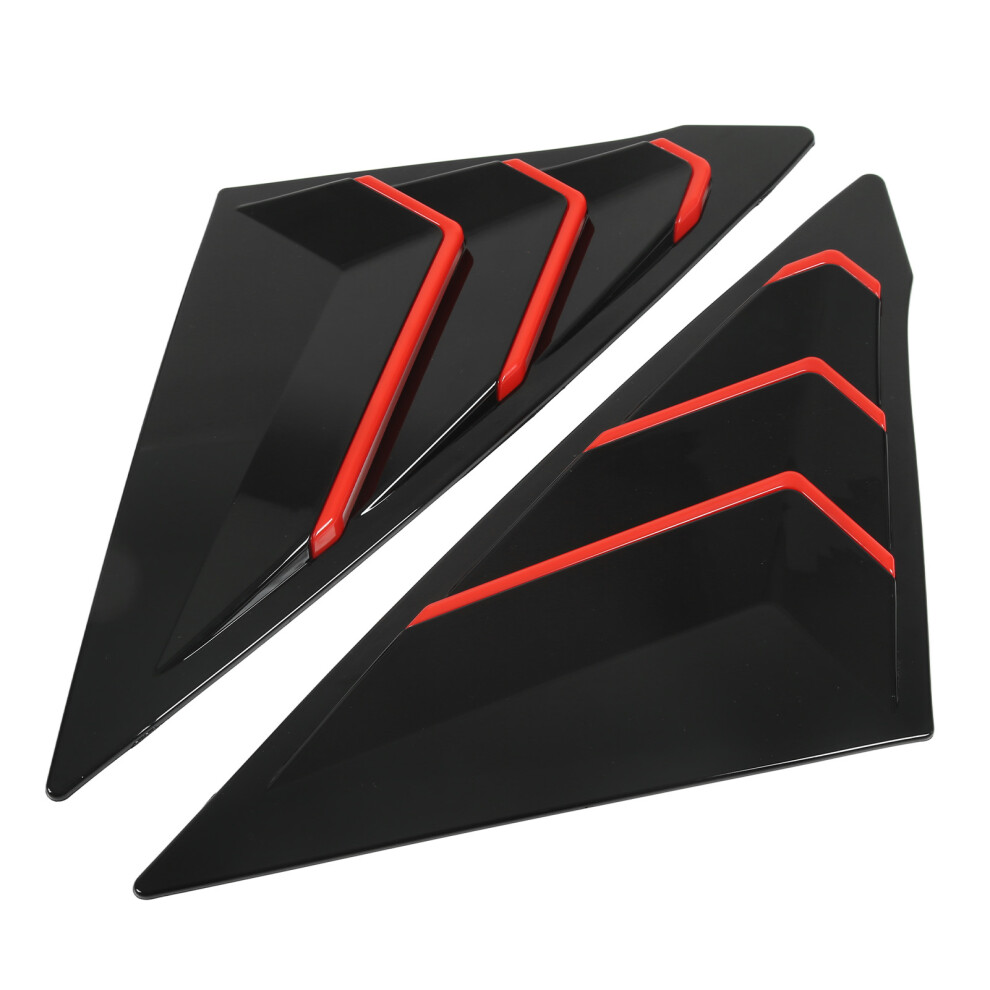 Rear Louvers Civic 11Th Gen 2021-22 Black 7055741891274
