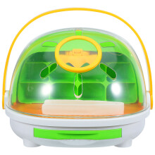 Transparent Silkworm Rearing Box Green ABS Educational Insect Kit