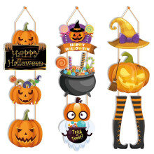 Halloween Decoration Scene Layout of  Festival Hanging  the Door Hanging Pumpkin Halloween Ornaments