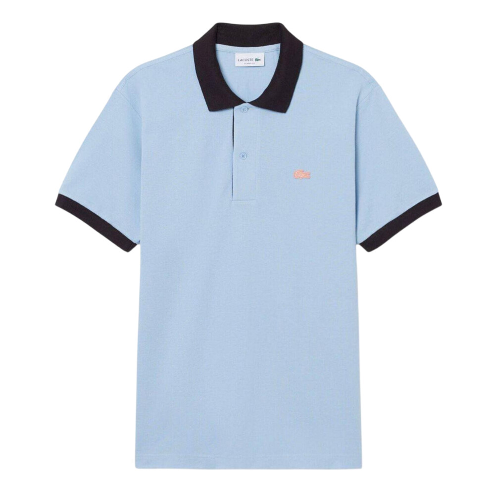 Lacoste (L, ) Mens Short-Sleeved Polo Shirt Blue