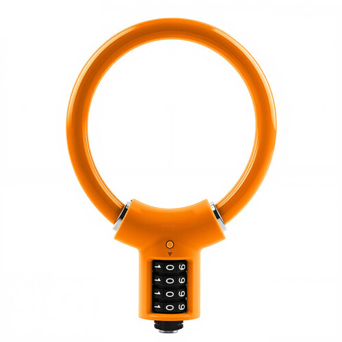 Serrure à combinaison de câble flexible en-1 couleur orange