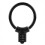 Adjustable Passwords Combination Lock Flexible Steel-Black 1