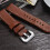 Bracelet de montre de remplacement, résistant aux-marron clair 3