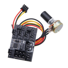 Gabinete de Computador Miner Fan Speed Controller 8 Canais Fan Hub PWM Controlador de Ventilador Violento de Alta PotêNcia Governador de Ventilador