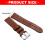 Bracelet de montre de remplacement, résistant aux-marron clair 4