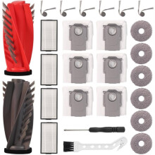 Replacement Parts for Saro 10R, Roller Brushes, Filters, Side Brushes, Wipes, Dust Bags