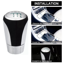 6 Speed Sport Gear Shift Knob Stick 25110429269 for E81 87 E46 E90 E91 E92