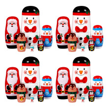 4St Kerstpoppen Set Kleurrijk Speelgoed Voor Kids