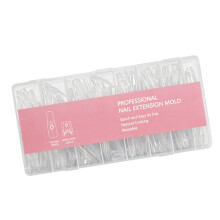 Extension d'ongles en plastique polyvalente, 240-Carré court