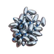 Open Lead Pendant Visvlot Visset Brug Klep Accessoires Holle Snelle Bijt Lood Olijf Legering 8 G