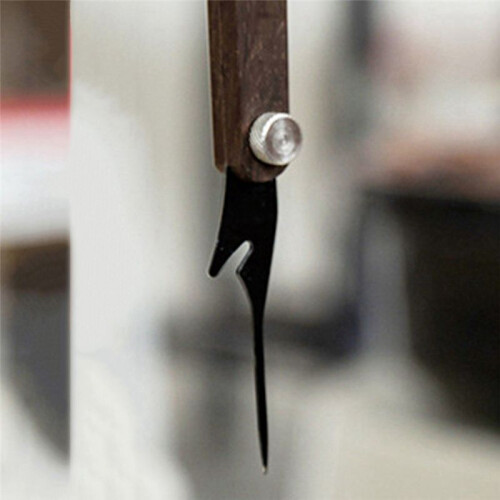 Folding Pottery Texture Cutter , Portable Student Pottery Knife-DIY Ceramic Technology, Punching and Cutting Tools.