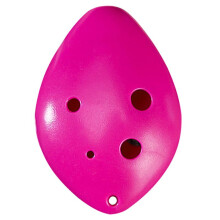 Ocarina Musical Instrument 6 Holes Long Mouth Flute with Song Book Neck String Ceramic Ocarina Small Wind Instrument