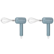 2X Mixer Automatico Elettrico per Crema per Capelli, Miscelatore per Pasta Colorata, Miscelatore per Tintura, Parrucchiere, Barbiere, Agitatore,