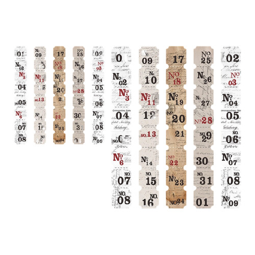 Decorative Scrapbooking Sticker Decorations Planner-coding