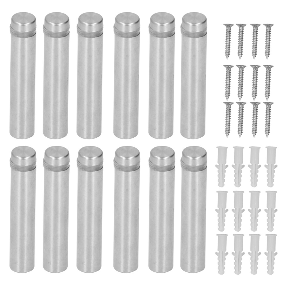 12x60mm Standoff Screws with Wall Anchors