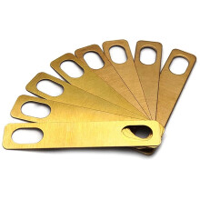 Nieuwe 8 STUKS Gitaar Nek Plaat 0.2Mm 0.5Mm 1Mm Gitaar Pakking Vervanging Gitaar Hals Shim Verhooging Pakking Accessoires