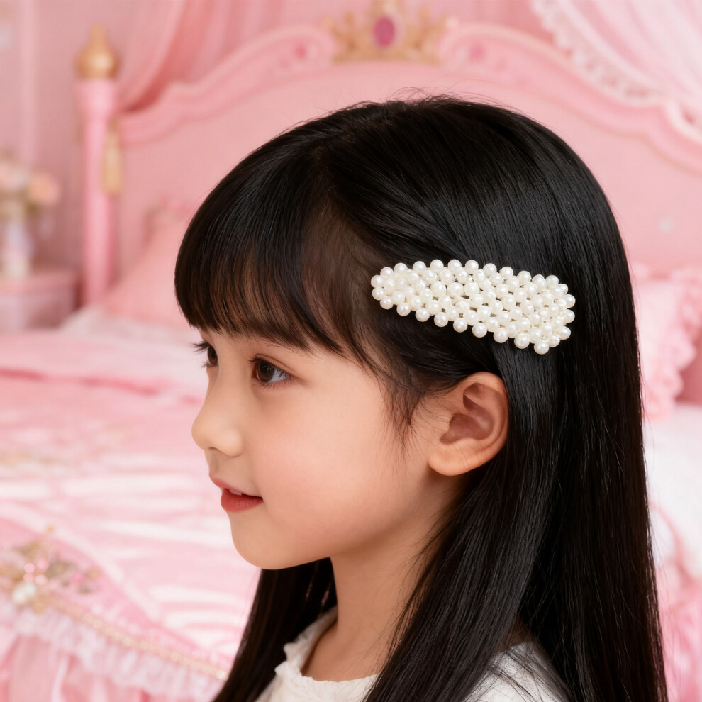Fashion Pearl Hair Barrettes