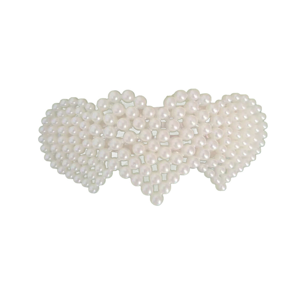 Stylish Side Clip with Pearls