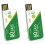 2X 60 Days USB Temperature Data Logger -30 -+60  Report with App IP67 Disposable High-Precision Recorder with Warning 1