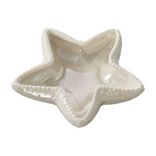 Beautiful Porcelain Shell Shape Tray Ideal For- starfishes