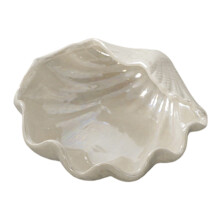 Delicate Ceramic Shell Shape Serving Dish Suitable For-Shell B