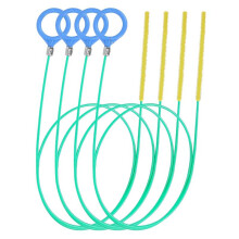 Ferramenta Removedora de Pelos de para Ralos, Metal Anti-Quebra com Revestimento de Nylon para Pia de Banheiro, Banheira, Ralo de Cano