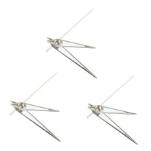 3X Watch Hands Silver Hands Watch Green Super Luminous Suitable for NH35, NH36 Movement B