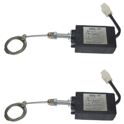 2X Normally Closed  12V Engine Flameout Device Engine Stop Solenoid Valve XHQ-PT Power Off Pull