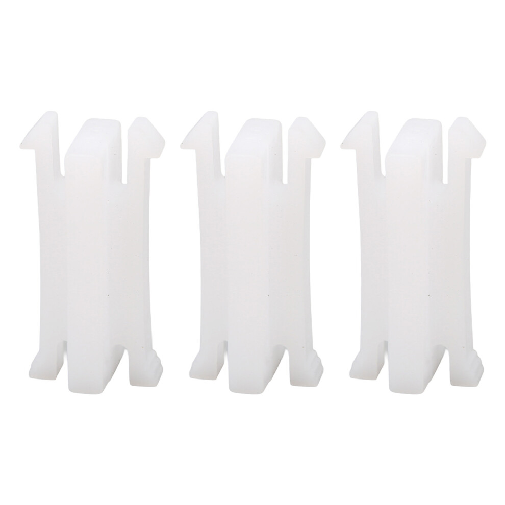 Hood Lock Cable Catch Clip 4549268 Abs 3Pcs 7055741891885